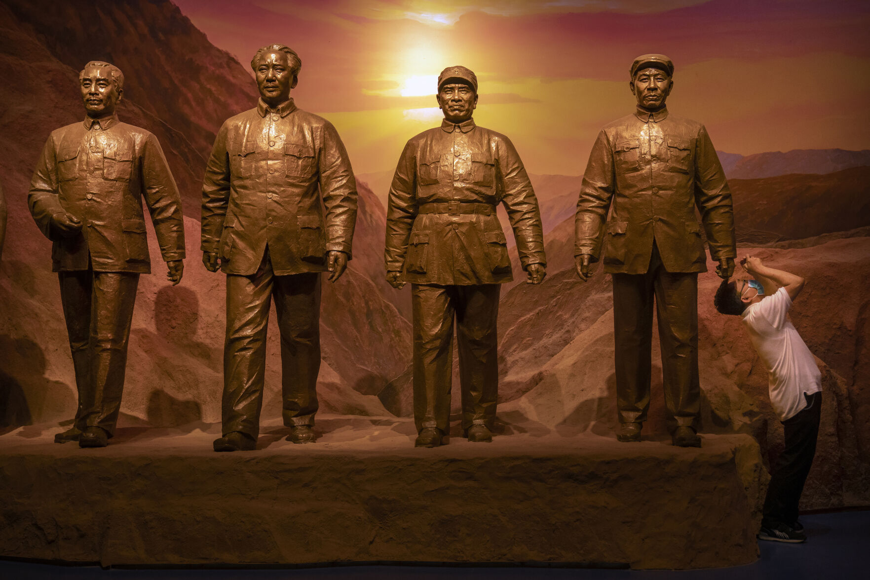 APTOPIX China Communist Party Anniversary